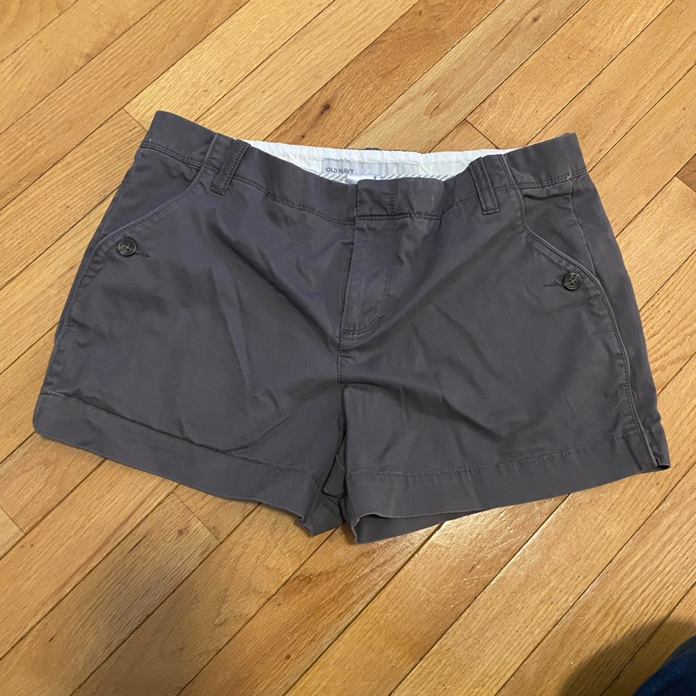Old Navy Women's Gray Casual Bermuda Shorts